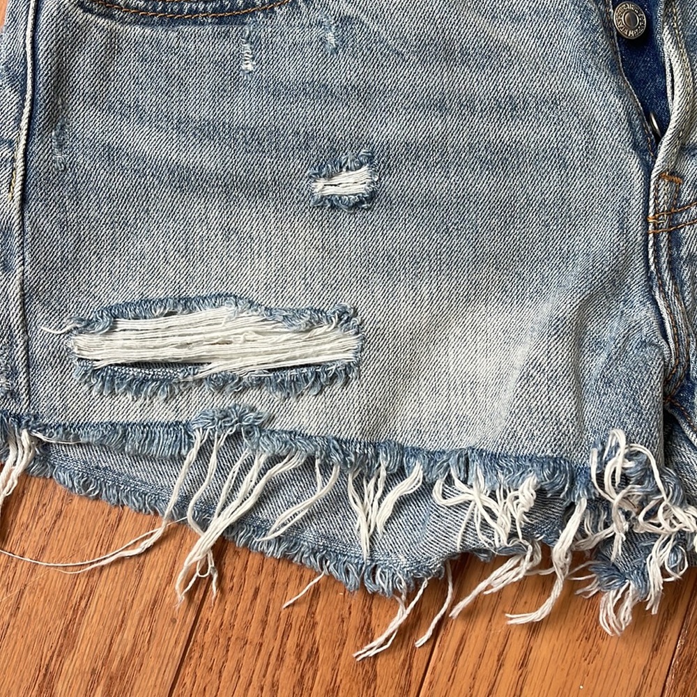 LEVIS button fly denim shirts size 26 - Picture 2 of 4